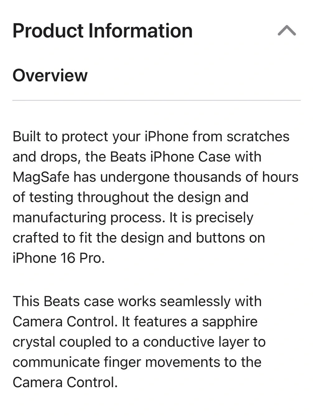 NIB Beats iPhone 16 Pro Case with MagSafe Special Edition in Sunrise Pink